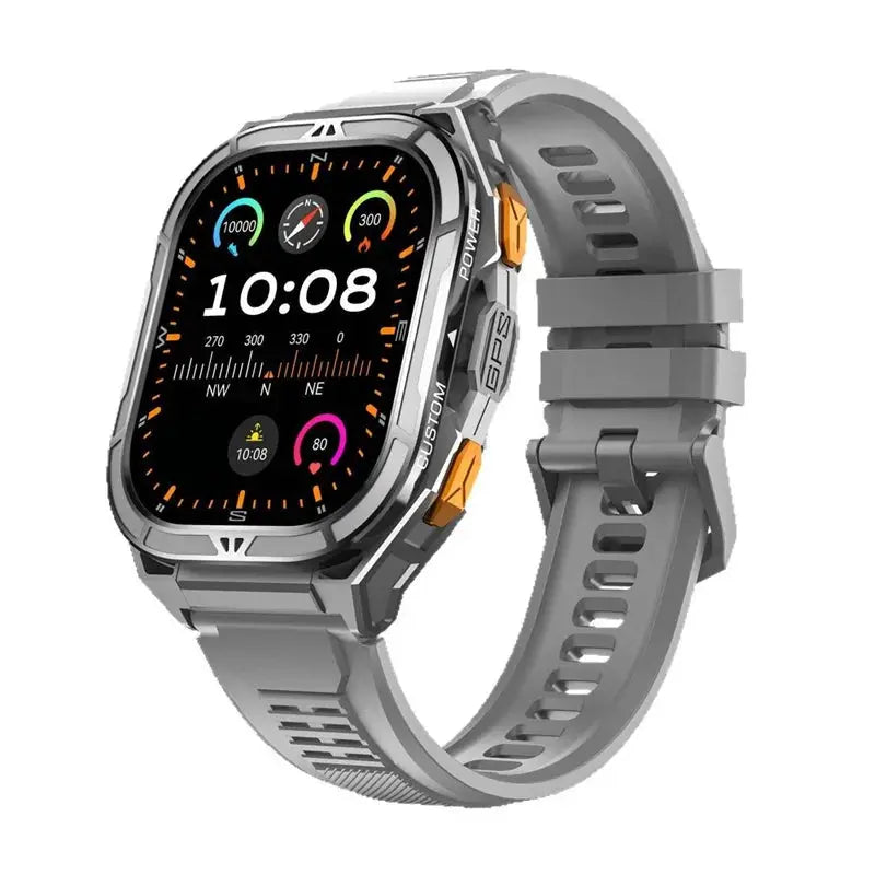 X5 Smart Watch 1.96inch Amoled Bluetooth Calling SOS Outdoors Sports Fitness Tracker SmartWatch For Men Women by All Mart Bristol Ltd
