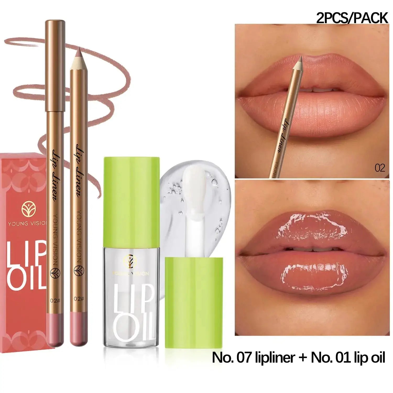 USHAS 12 Color Lip Liner + LIPSTICK Set Easy Coloring Matte Lipstick Long lasting nude red lipstick by All Mart Bristol Ltd