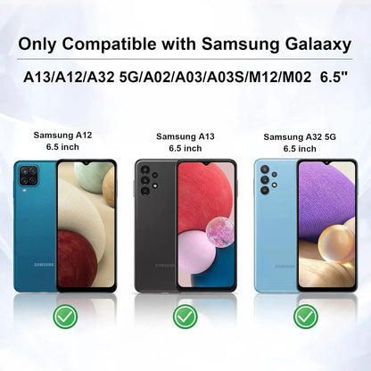 For Samsung Galaxy A12 A13 A32 5G Compatible Screen Protector, Anti-Scratch Screen Protector by All Mart Bristol Ltd