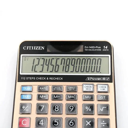 14 Digit Scientific Calculator Solar AA Battery Dual Energy General Purpose Calculators Programmer Office Stationery Supplies by All Mart Bristol Ltd
