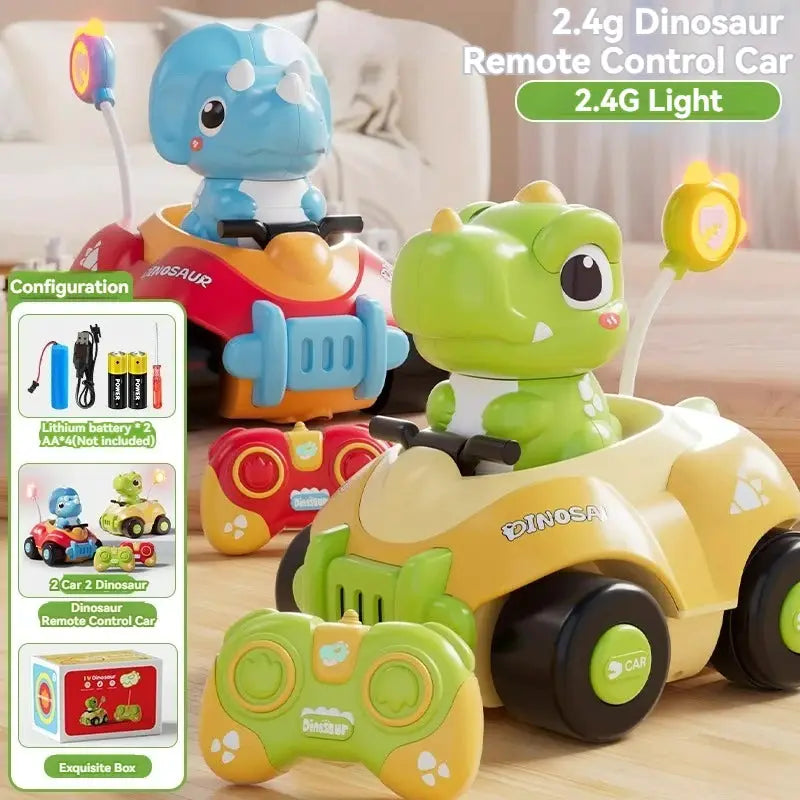 RC Battle Bumper Car Toy for Toddler Boy Girl Catapult Robot Karting Toy with Music Light RC Battle Game for Kids Family Battles by All Mart Bristol Ltd