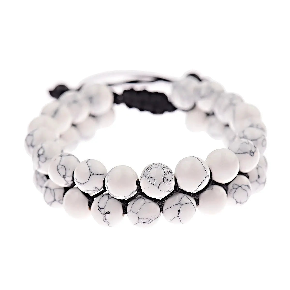 Fashion Men Bracelets Hematite Tiger Eye Double Layer Row Bracelets Pulsera Hombre Magnetic Health Protection Healing Bracelets by All Mart Bristol Ltd