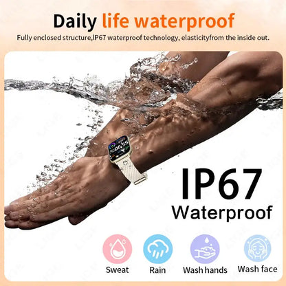 1.83" HD Large Screen 2026 New Smart Watch Bluetooth Call Heart Rate Monitoring Smartwatch Multiple Sport Mode Fitness Bracelet by All Mart Bristol Ltd