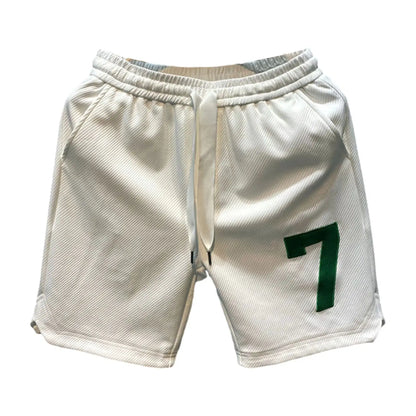 Men Cargo Shorts Adjustable Waistband Shorts Stylish Men's Summer Casual Shorts Elastic Drawstring Waist Wide Leg by All Mart Bristol Ltd