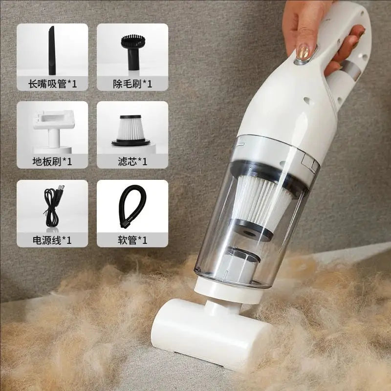 Super 400000R Portable Wireless Household Vacuum Cleaner Pet Hair Cleaning Remover Car Home Vacuum Cat Dogs Cleaning Tools by All Mart Bristol Ltd