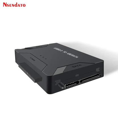 2.5 3.5 Hard Disk Universal Adapter USB3.0 USB 3.0 Data Transfer to SATA IDE Combo External Converter for Optical Drive HDD SSD by All Mart Bristol Ltd