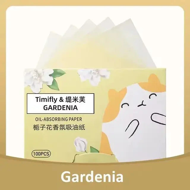 100 sheets Face Oil Absorbing Paper Oil Blotting Paper Oil Control Facial Cleansing Face Wipes Men Women Beauty Makeup Tools Acc by All Mart Bristol Ltd