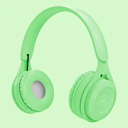 Y08 Headphone Bluetooth Headset Earphone Wireless Headphones Stereo Foldable Sport Gaming Macaron Headphones for Android IOS by All Mart Bristol Ltd