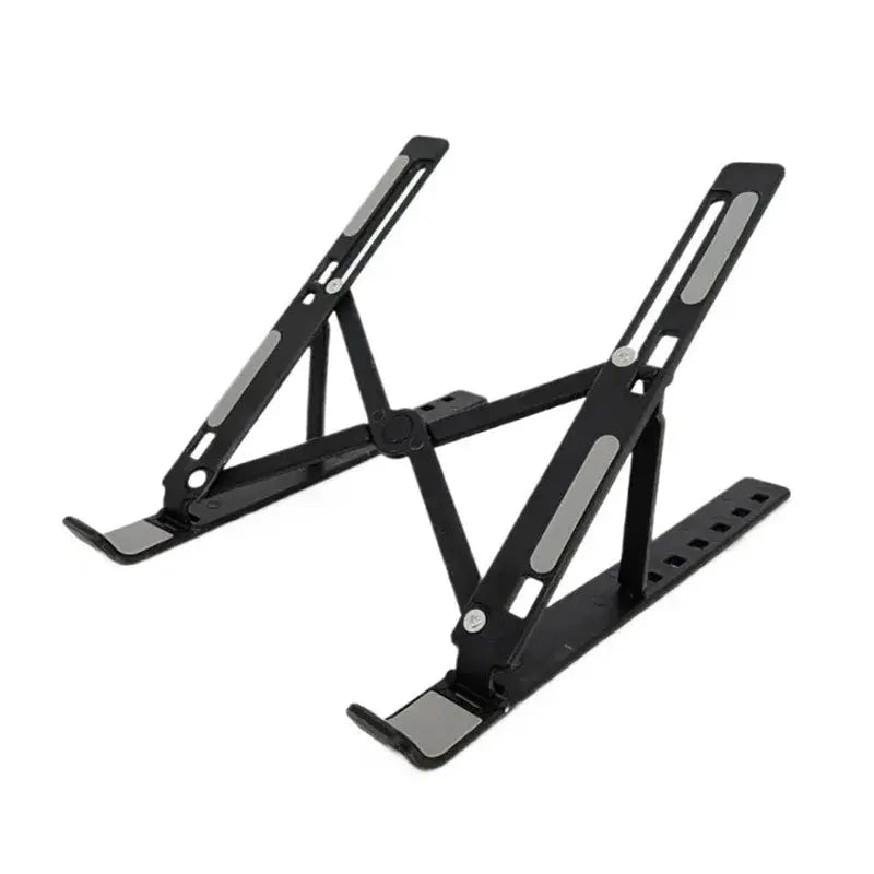 Universal Laptop Stand Foldable Adjustable Aluminum Alloy Notebook Holder Desktop Bracket for MacBook Air Pro Xiaomi by All Mart Bristol Ltd