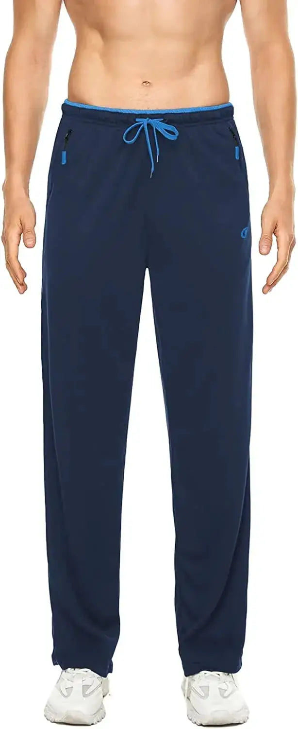 Men Sweatpants Running Sport Pants Drawstring Lightweight Solid Joggers Sport Streetwear Casual Breathable Trousers Tracksuit by All Mart Bristol Ltd