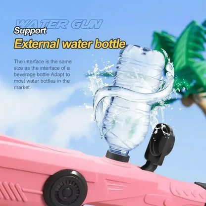 Electric Automatic Water Storage Gun Toys Portable Children Summer Beach Outdoor Fight Fantasy Spray Gun Toys Boy Kid Adult Game by All Mart Bristol Ltd