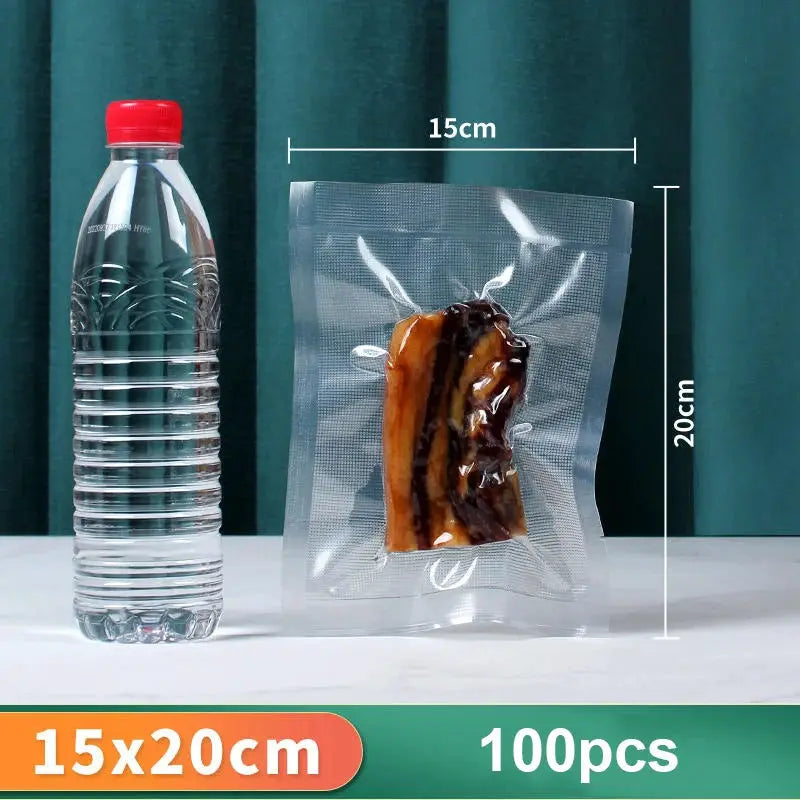 100 Count Food Vacuum Sealer Storage Bags for Z-21 by All Mart Bristol Ltd