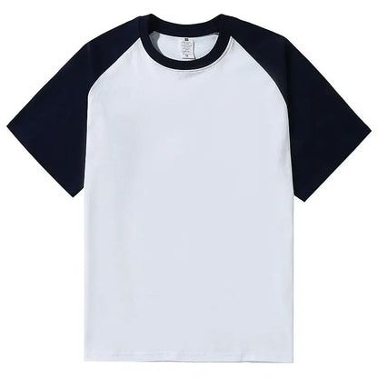 Brand New 220g Men's T-shirts Heavy-Duty Pure Cotton Shoulder-Plugged Short-Sleeved Men T Shirt Color Bottoming Man Tee Shirt by All Mart Bristol Ltd
