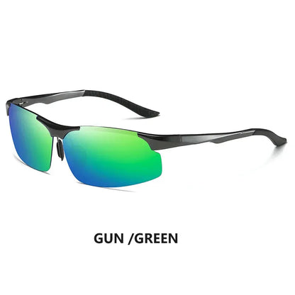 Aluminum Photochromic Polarized Sunglasses Man Driving Sun Glasses Male Outdoor Sport Eyewear Anti-UV oculos de sol masculino by All Mart Bristol Ltd