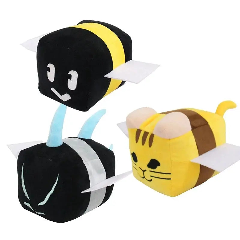 20cm Pet Simulator Bee Swarm Simulator Plush Toys Doll Cute Bee Swarm Plush Soft Stuffed Animals Toys Gifts for Children Kids by All Mart Bristol Ltd
