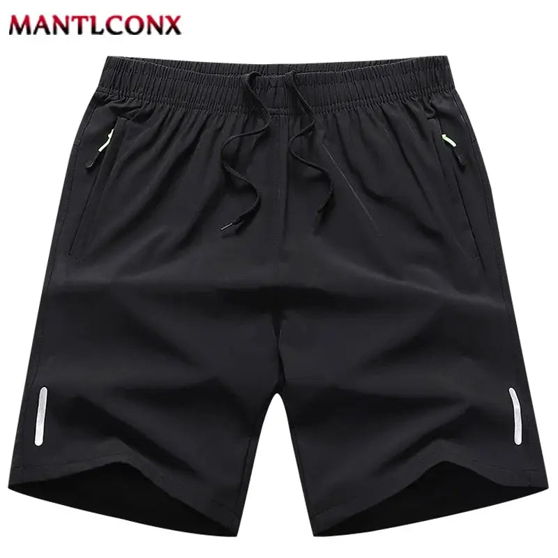 Summer Men's Sport Shorts Cool Sportswear Running Shorts Casual Bottoms Gym Fitness Training Jogging Short Pants Men Black Gray by All Mart Bristol Ltd