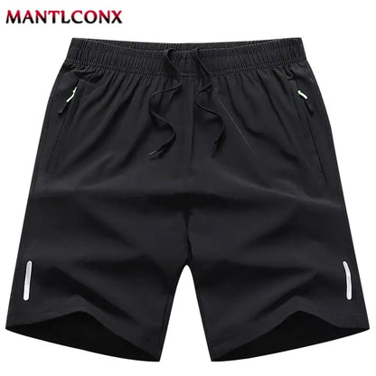 Summer Men's Sport Shorts Cool Sportswear Running Shorts Casual Bottoms Gym Fitness Training Jogging Short Pants Men Black Gray by All Mart Bristol Ltd