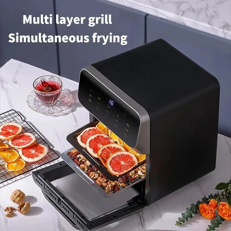10L Large Capacity Visible Electric Air Fryer Convection Oven by All Mart Bristol Ltd