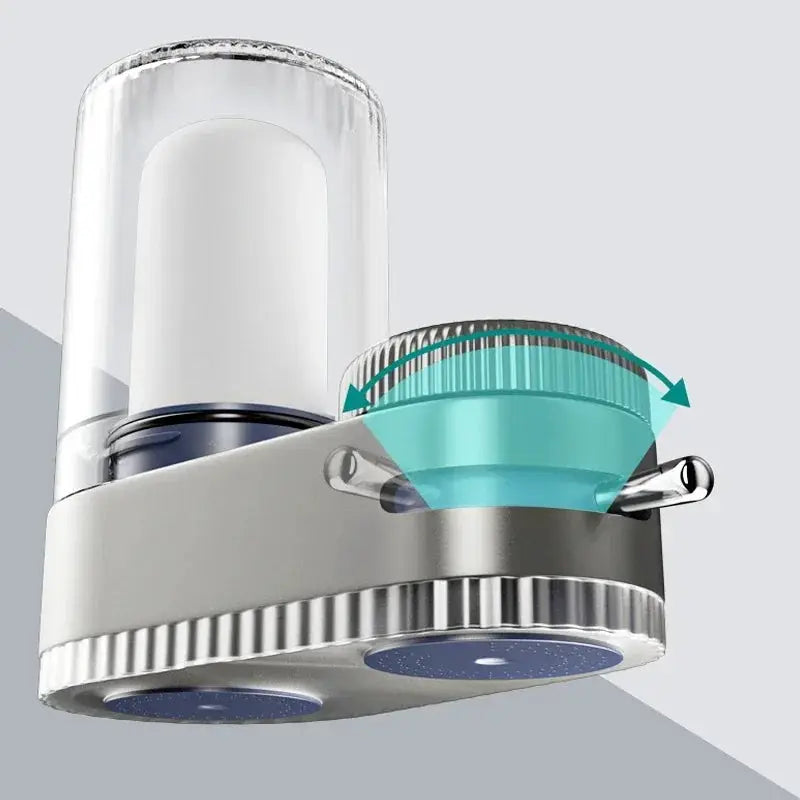 Tap Water Purifier Filter Washable Replacement Kitchen Faucet Long Lasting Ceramic Filtro Faucet Mixer Aerator with 2 Filter by All Mart Bristol Ltd