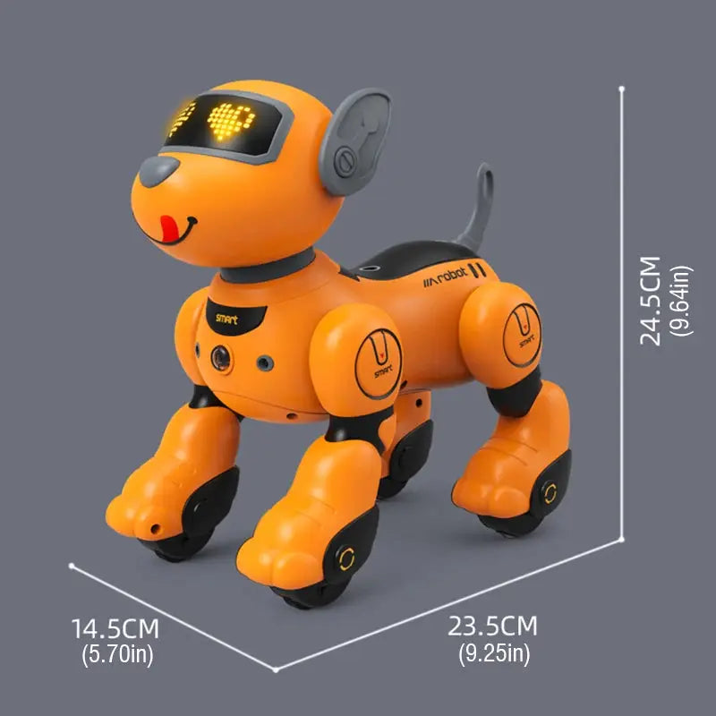 Robot Dog Intelligent Ai Programmable Smart Toys for Children Multi-Functional with Sound Led Eyes Dancing Electronic Pets Dog by All Mart Bristol Ltd