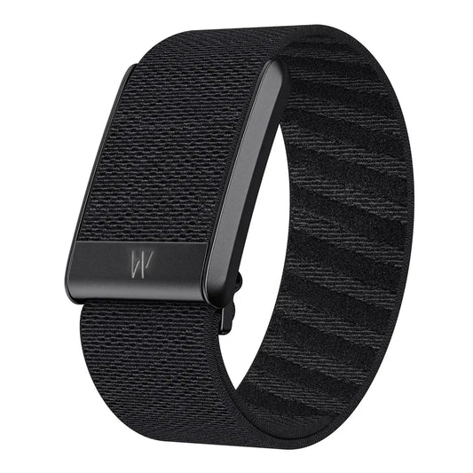 New suitable for whoop4.0 nylon strap woven elastic sports replacement wristband with U-shaped metal frame and letter w by All Mart Bristol Ltd