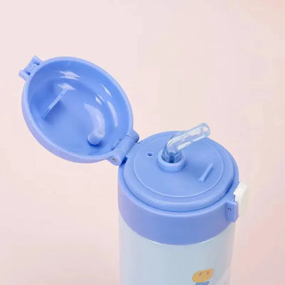 380ML Thermos Vacuum Flask Cute Cartoon 304 Stainless Steel Thermal Water Bottle Insulated Straw Cups Tumbler Drinkware by All Mart Bristol Ltd