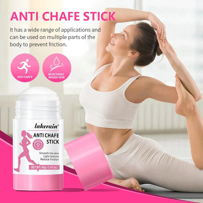 Anti-Chafing Stick Friction Reducing Protection Moisturizing Dry Skin Running Chafe Stick For Heel Lower Arm Thigh Skin Care by All Mart Bristol Ltd