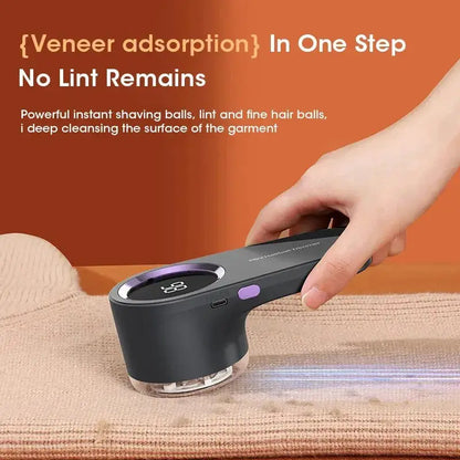 Electric Rechargeable Fabric Shaver and Lint Remover with LED by All Mart Bristol Ltd