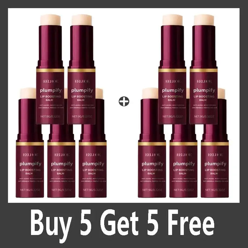 Fast Plumping Lip Balm Moisturizing Soft Lips Skin Plumper Gloss Oil Non-Sticky Daily Care Mask Beauty Makeup Cosmetics Products by All Mart Bristol Ltd