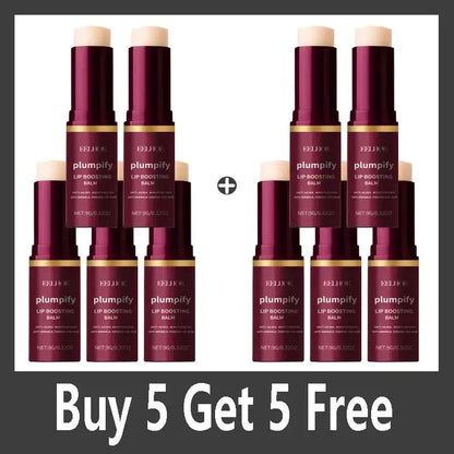 Fast Plumping Lip Balm Moisturizing Soft Lips Skin Plumper Gloss Oil Non-Sticky Daily Care Mask Beauty Makeup Cosmetics Products by All Mart Bristol Ltd