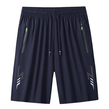 Summer Men's Sport Shorts Cool Sportswear Running Shorts Casual Bottoms Gym Fitness Training Jogging Short Pants Men Black Gray by All Mart Bristol Ltd