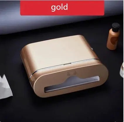 Vidric Fashion white/black/gold bathroom ABS material paper holder,bathroom accessories,paper case public products by All Mart Bristol Ltd