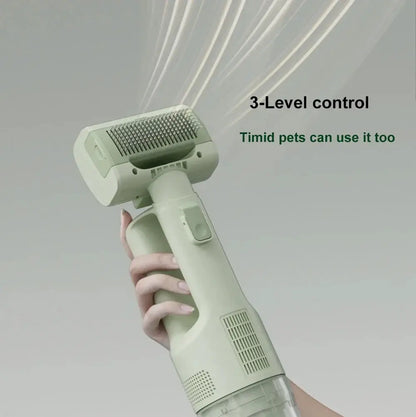 Cat Grooming Vacuum 5Brushes Pet Grooming Kit with 0.3L Hair Dust Cup Dog Vacuum Cleaner for Pets Cats Dogs Hair Vacuum Cleaner by All Mart Bristol Ltd
