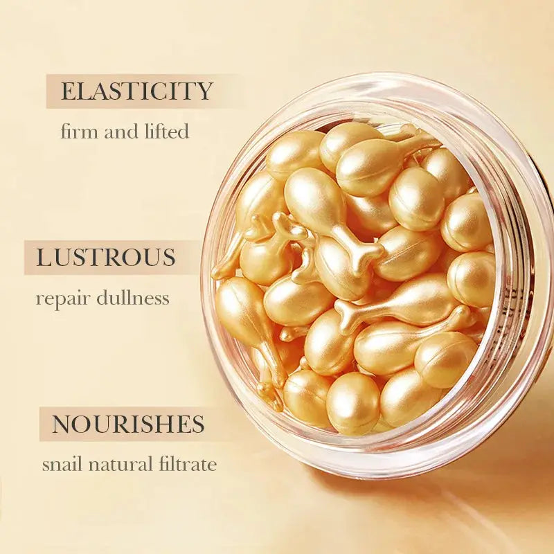 30pcs SADOER Rose Sanil Face Serum Capsule Facial Moisturizing Brightening Firming Facial Essence Beauty Face Skin Care Products by All Mart Bristol Ltd