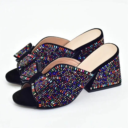 2026 Italian Elegant Women Party Pumps Decorated with Rhinestone Plus Size Women Shoes 43 High Heels Women Pumps Platform Heels by All Mart Bristol Ltd