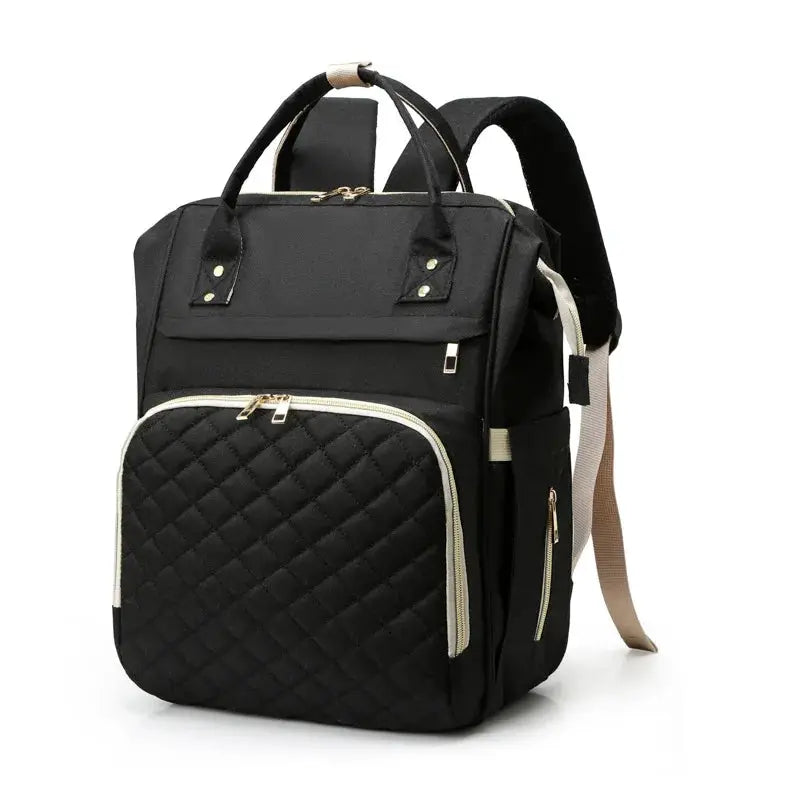 USB Mummy Bag Diaper Bag Backpack Waterproof Mommy Travel Nappy Bag For Baby Care Maternity Stroller Bag Colorful Large Capacity by All Mart Bristol Ltd