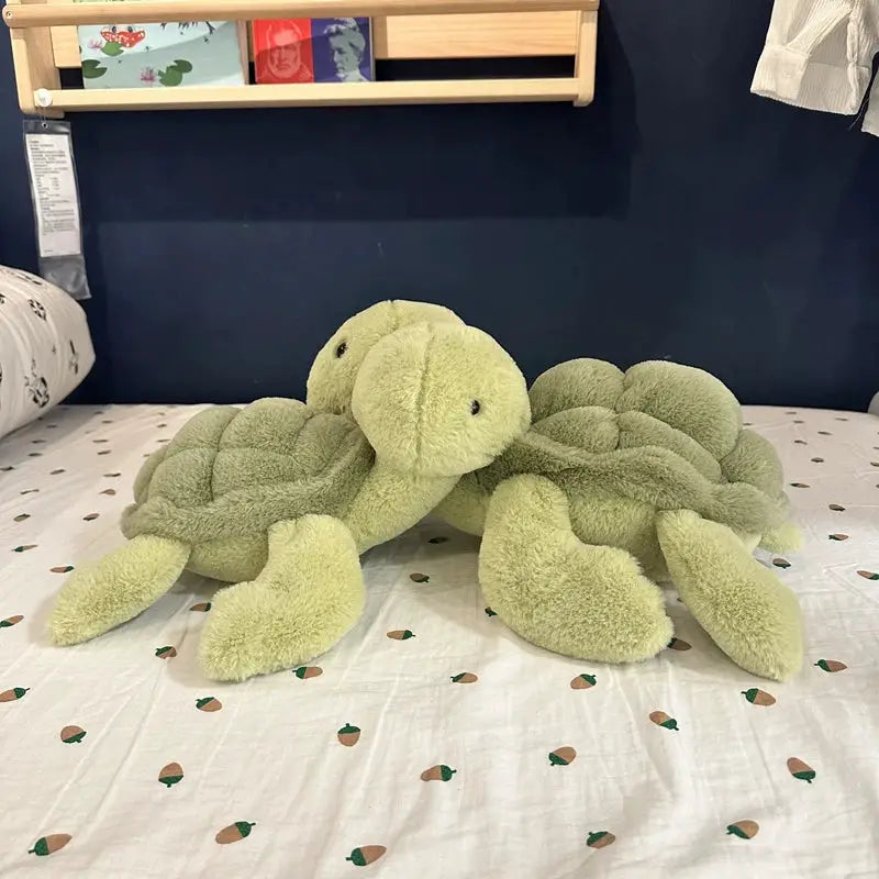 Realistic Tortoise Plush Toys Sea Turtle Soft Cute Animal Doll Stuffed Keyring Car Bag Children Gift by All Mart Bristol Ltd