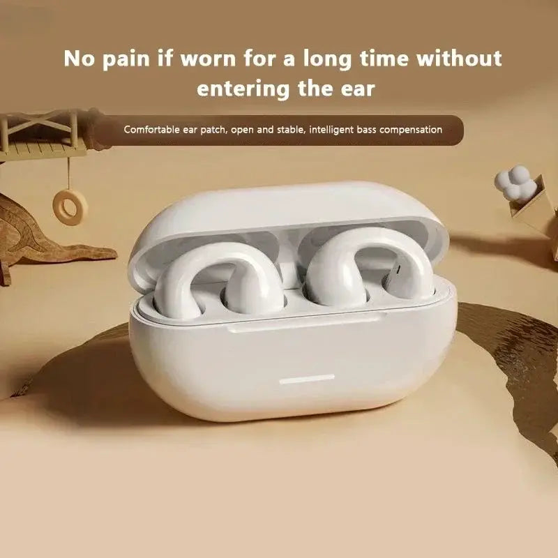 New Original T75 Bone Conduction Wireless Bluetooth 5.3 Headphones Sports Earphones HiFi Sound Quality Waterproof TWS Headset by All Mart Bristol Ltd