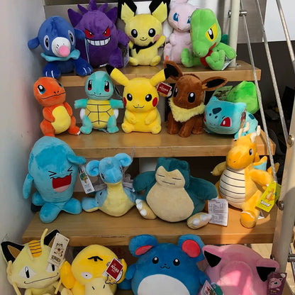 Pokemon Plush Toy High Quality With Tag Anime Cartoon Pikachu Charmander Squirtle Bulbasaur Stuffed Doll Gift For Kids Children by All Mart Bristol Ltd