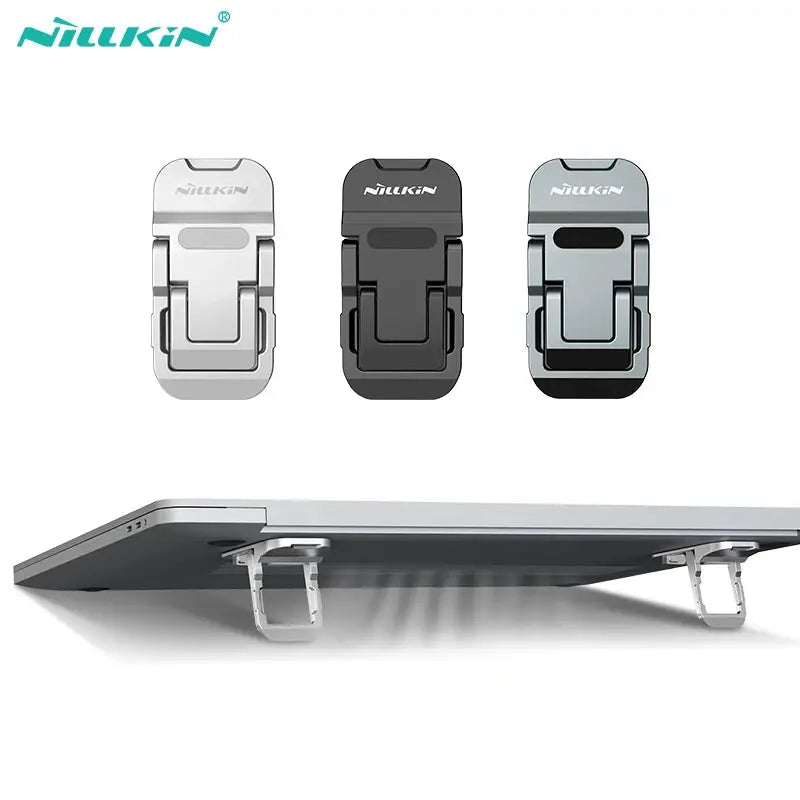 NILLKIN 1 Pair Universal Laptop Stand Portable Notebook Stand Adjustable Tablet stand Multi-Angle Laptop Holder Heat Release by All Mart Bristol Ltd