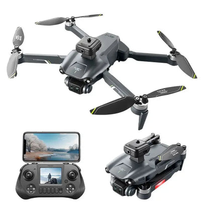 New V28 MAX Drone Professional 8K HD Dual Camera Screen Controlled Brushless Obstacle Avoidance RC Quadcopter Dron Toy 1000M by All Mart Bristol Ltd