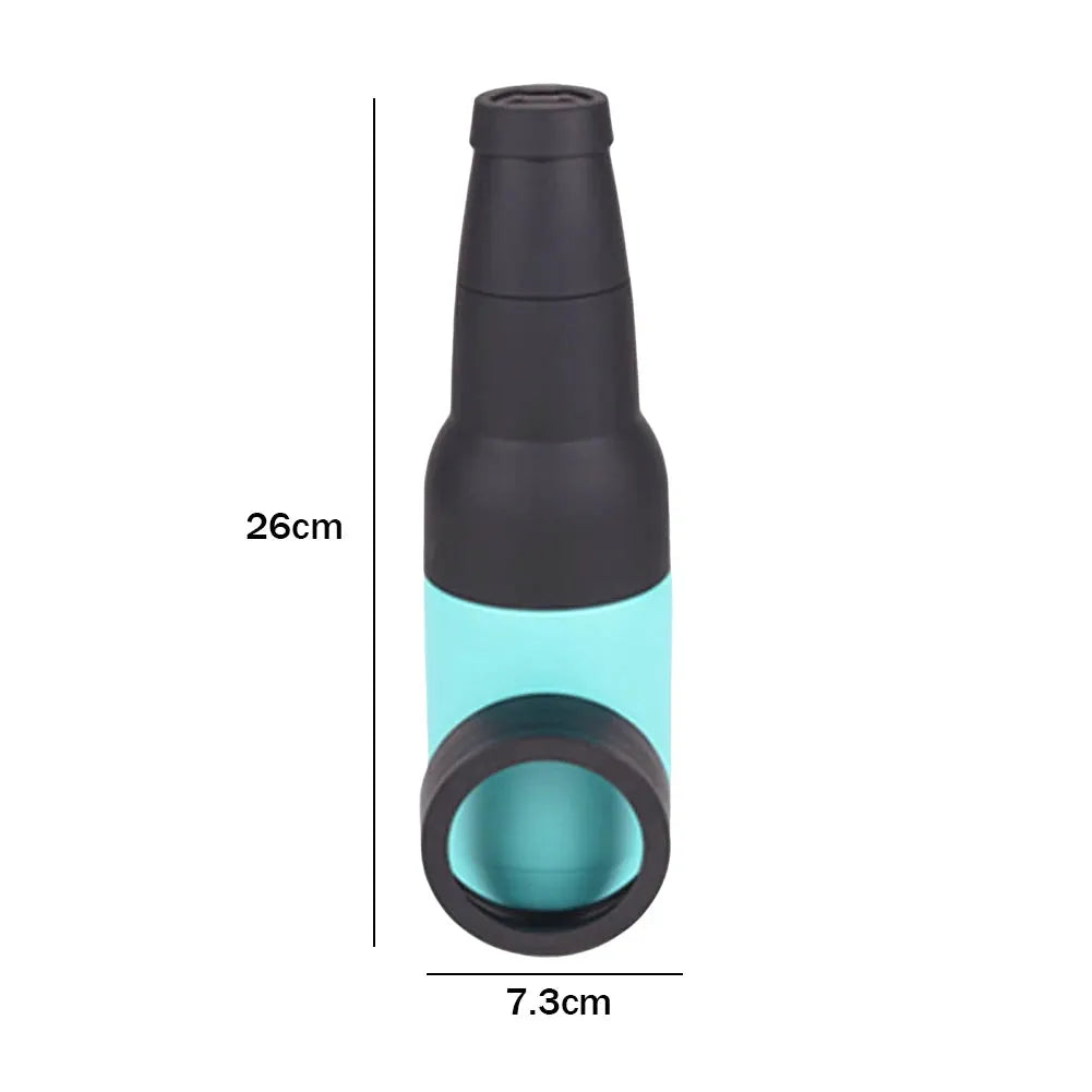 12oz Drink Can Bottle Holder 3 in 1 Stainless Steel Beer Tank with Opener Double Wall Vacuum Insulated Bottle Drink Vacuum Flask by All Mart Bristol Ltd