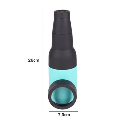 12oz Drink Can Bottle Holder 3 in 1 Stainless Steel Beer Tank with Opener Double Wall Vacuum Insulated Bottle Drink Vacuum Flask by All Mart Bristol Ltd