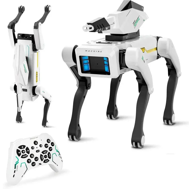 Intelligent AI RC Robot Dog Voice Dialogue APP Remote Control Programming Singing Dancing Machine Dog Kids Toys by All Mart Bristol Ltd