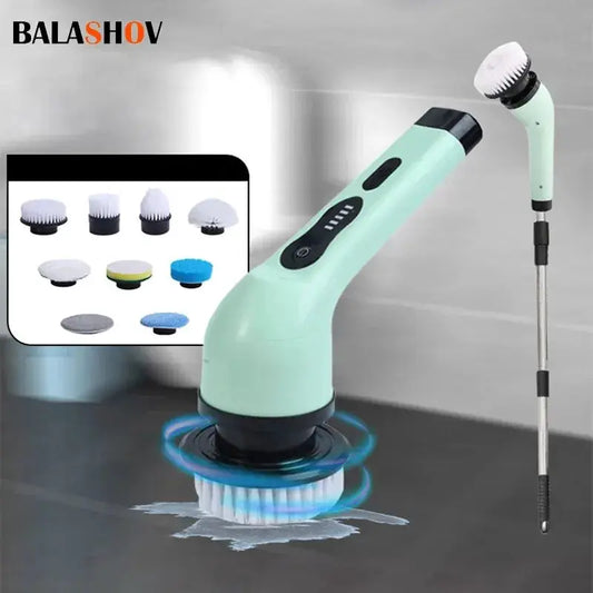 Wireless Electric Cleaning Brush Bathroom Window Kitchen Automotive Multifunctional Household Rotating Cleaning Machine by All Mart Bristol Ltd