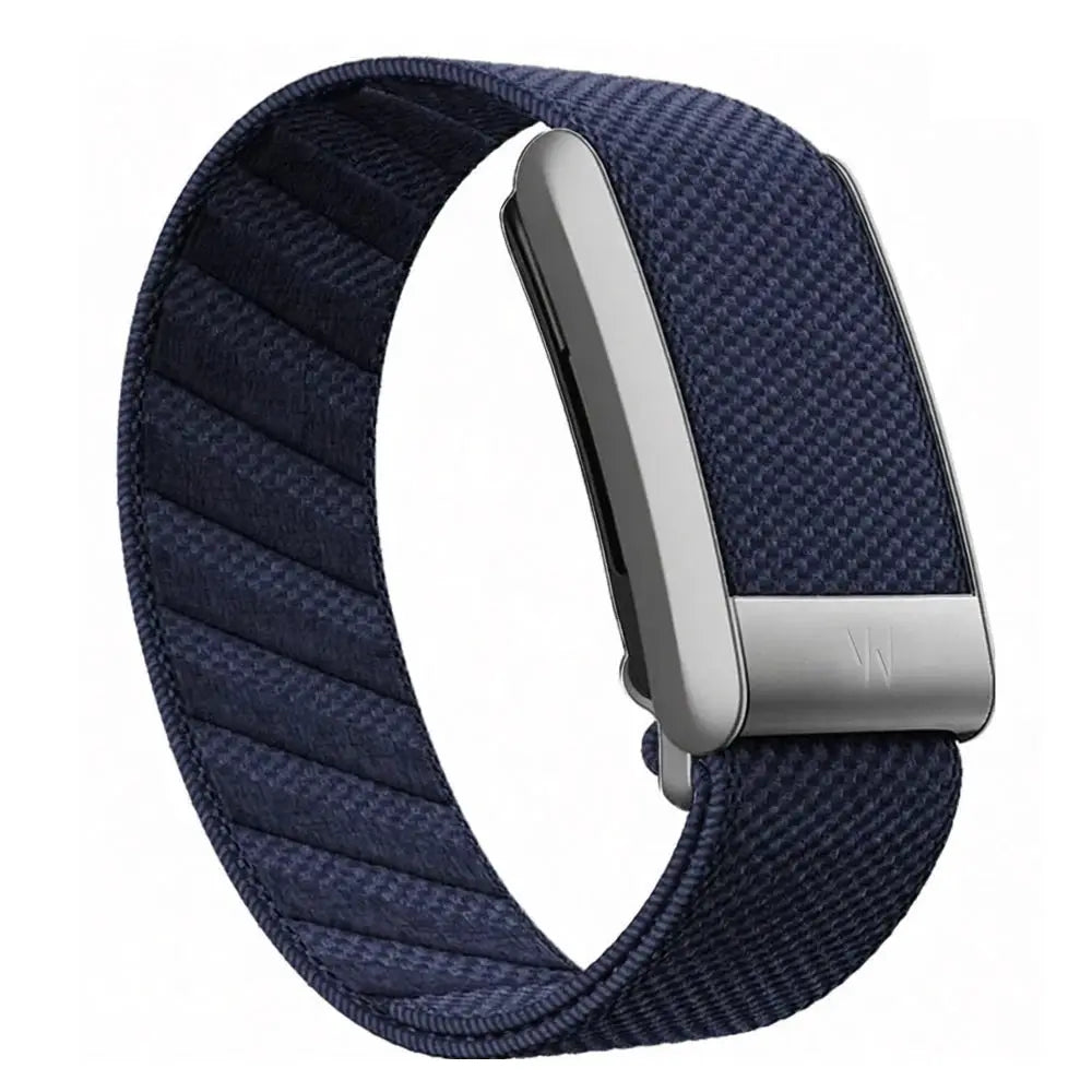 New suitable for whoop4.0 nylon strap woven elastic sports replacement wristband with U-shaped metal frame and letter w by All Mart Bristol Ltd
