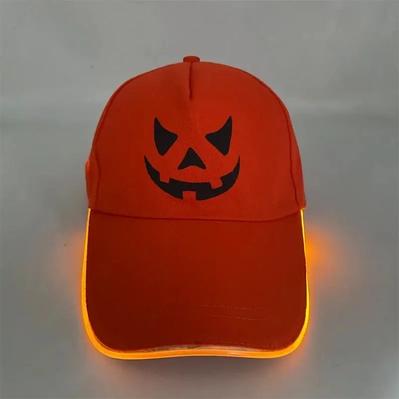 Wholesale Baseball Caps Night Glow Light Cap Boys Girls Fashion Headwear Costumes Accessory Caps Hats by All Mart Bristol Ltd