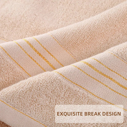 1 Thick Cotton Bathroom Face Towel for Household Couples 75x35cm by All Mart Bristol Ltd