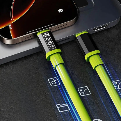 240W USB Type C Fast Charge Cable USB To USB-C Data Cable Type C Super Fast Charging Date Wire For iPhone Samsung Huawei Xiaomi by All Mart Bristol Ltd
