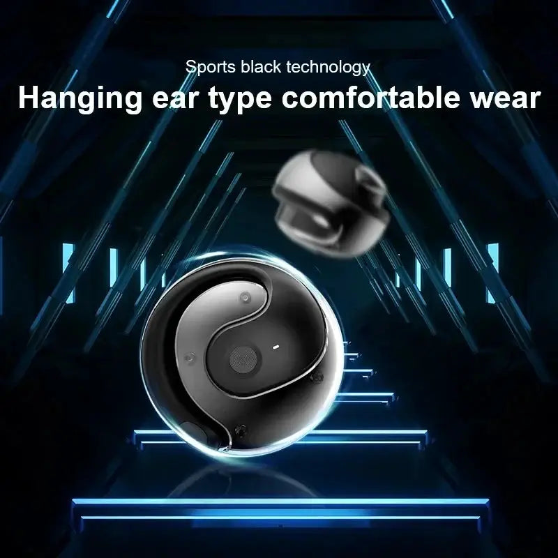 OWS Wireless Headphones Comfortable Ear Hook Touch Control Earbuds with Mic Wireless Bluetooth Headset for Phone Earphones Game by All Mart Bristol Ltd